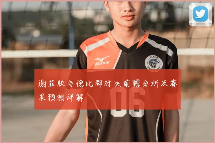 谢菲联与德比郡对决前瞻分析及赛果预测详解
